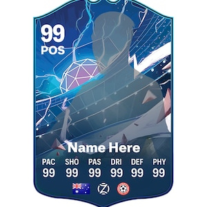 Personalized FIFA Ultimate Team FUT Card Football Soccer Fan Customized Christmas Gifts - Champion Heroes FC24 - Ship from Australia