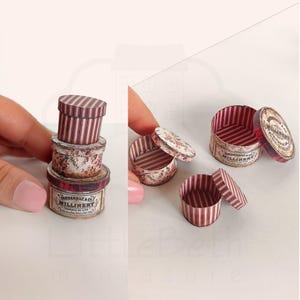 1:12 scale Victorian dollhouse miniature ephemera and accessory set. This printable digital kit features a vintage steamer trunk, floral photo album, personal journal, and over 200 nostalgic paper treasures. Designed by LittleBethMiniature for vintage dollhouse collectors.