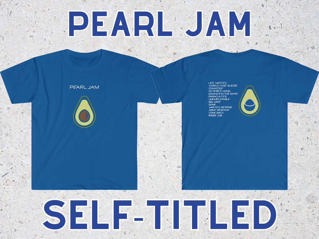 Pearl Jam Avocado Self-titled Avocado Album Artwork Fans - Etsy
