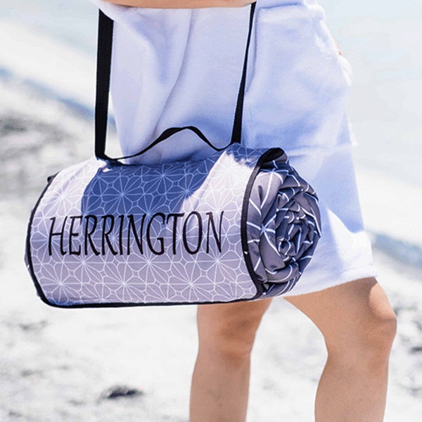 Personalized Picnic Blanket Etsy