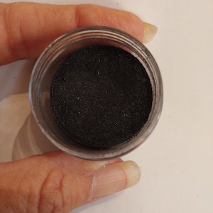 Pearl Black Mica Pearl Powder 5 gram in pot