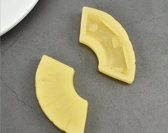 Artificial Pineapple Pieces, Fake Fruit, Plastic Pineapple Pieces