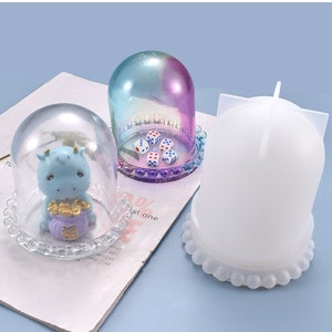 Resin Craft Silicone Global Mold Dice Cup Mold
