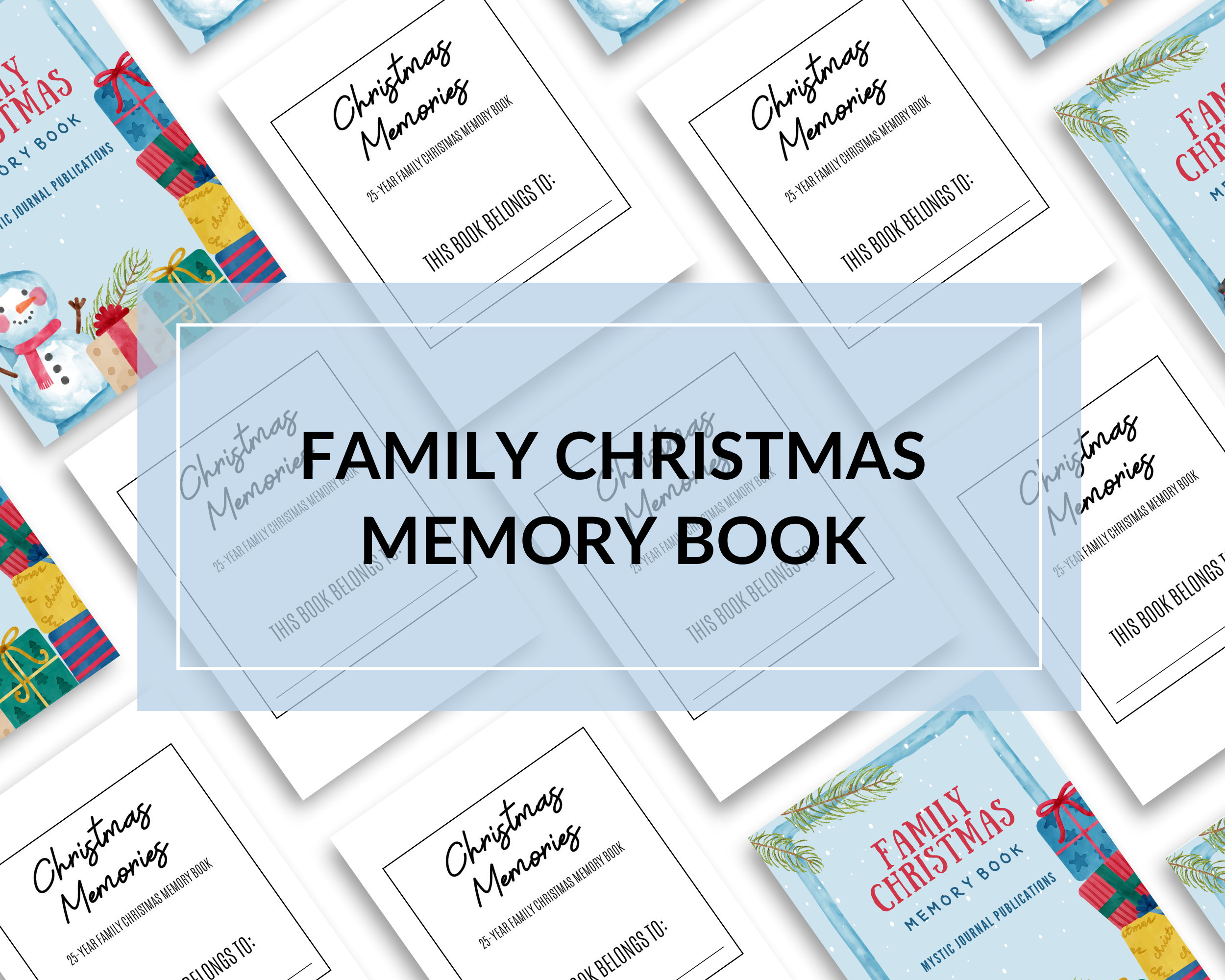 Family Christmas Memory Book to Make a Festive Keepsake for Years to Come 