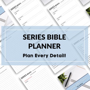 Fiction Series Bible Planner: The Ultimate Tool for Organizing Your Next Novel or Series