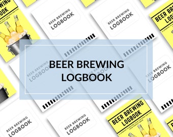 Beer Brewing Logbook | Homebrew Journal with Tasting Notes