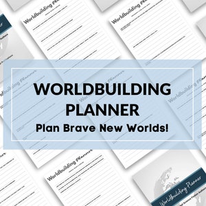 Digital Worldbuilding Planner for Fantasy and Sci-Fi Authors | Brainstorm and Bring Your World to Life