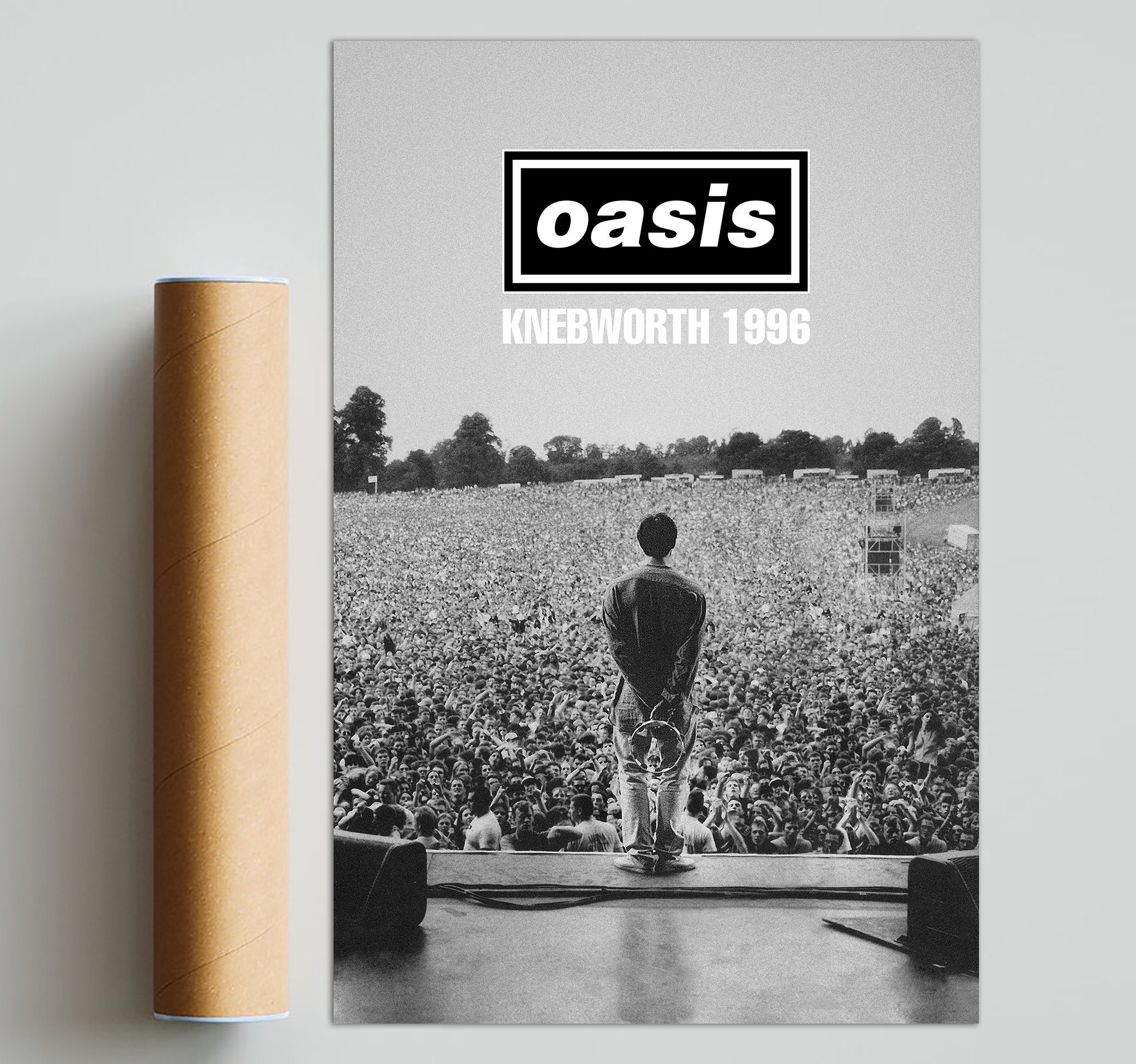 Discover Oasis - Knebworth 1996 Poster / Artwork Poster