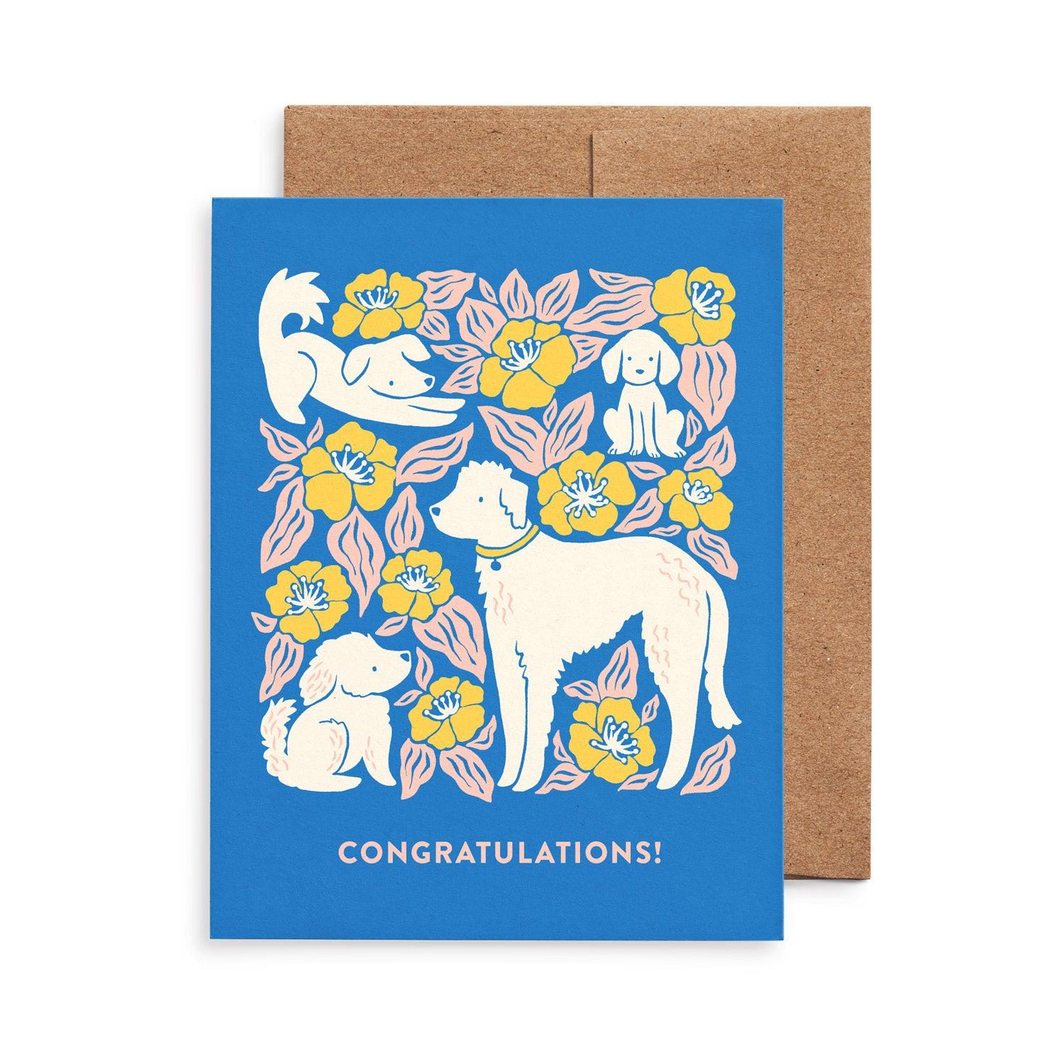 Dogs Congratulations Card