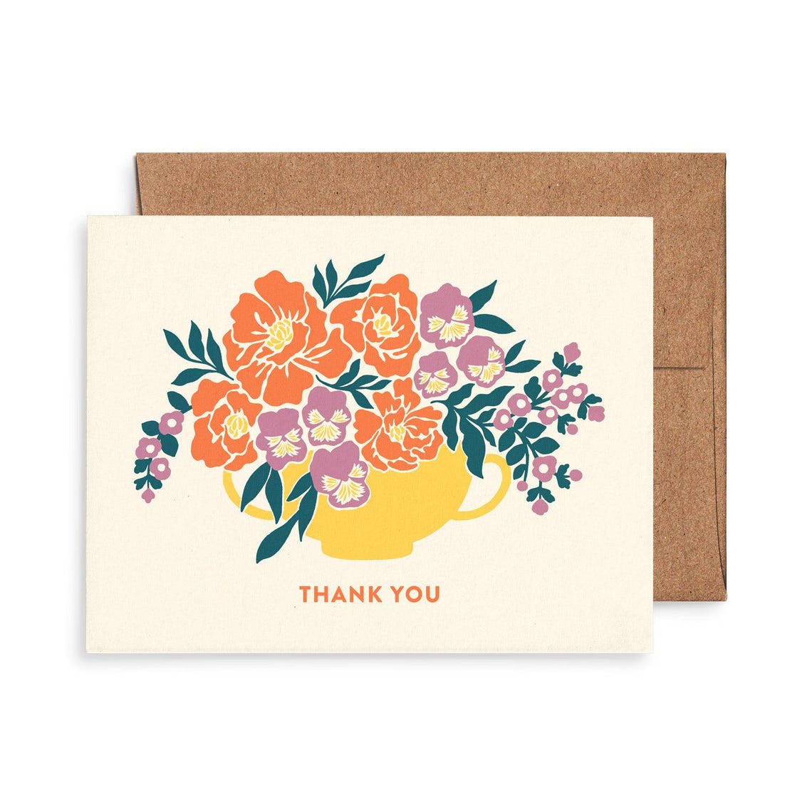 Flower Vase Thank You Card Set: Original Art, Box Set of 8 - Etsy