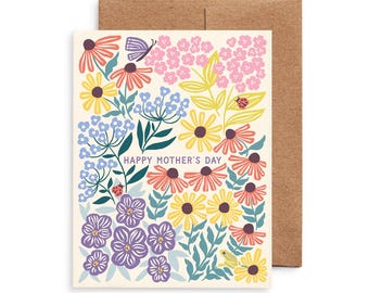 Wildflower Garden Mother’s Day Card