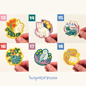 Making Small Decals Build Your Own Sticker Bundle | Original Art Vinyl Decals - Etsy 日本