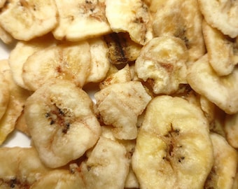 Dried banana chips