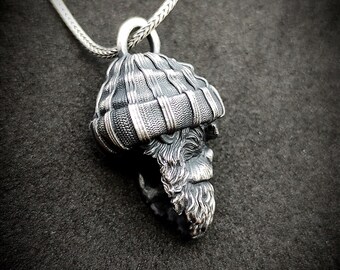 Entrega En 24 Horas] Collar De Los Hombres De Moda Colgante De Cadena Cubana Gengar Estilo De Dibujos Animados Oro Y Plata De Metal I.441014611