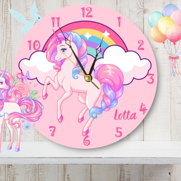 Childrens Room Clock Etsy
