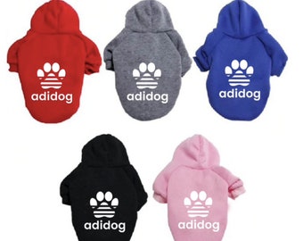 adidas dog tracksuit