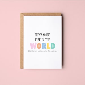 Snoring Loud As Fuck | Funny | Anniversary | Valentines Day | Love | Greeting Card