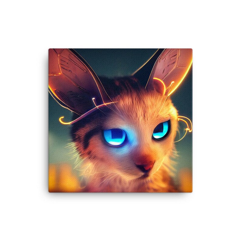 Cyberpunk Kitten