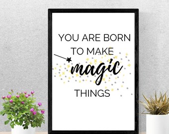 Inspirational messages for everyday, Inspirational quotes for women, Printable sayings, Digital prints, Digital download