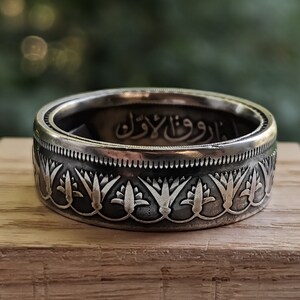 Egyptian Silver Coin Ring Beautiful Ring Handmade Jewelry Personal Custom Ring Gift For Friend For Him Her World Coin Collector Best Seller