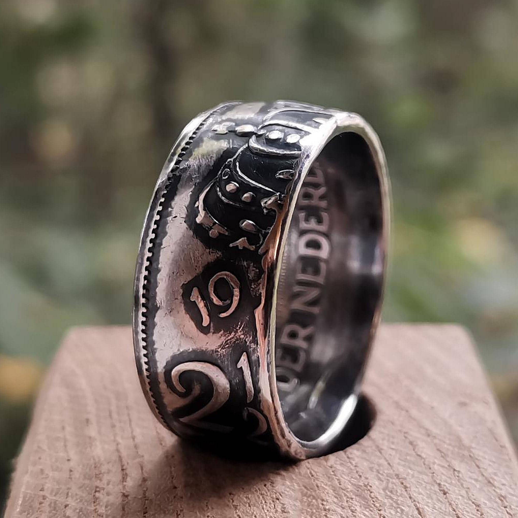 Dutch Gulden Silver Coin Ring // Ring Handmade Jewelry Personal Custom ...