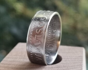 Yugoslavia Custom Made Coin Ring