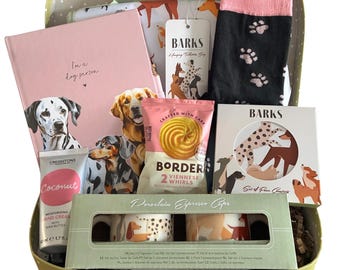 Dog Lover Gift Hamper | Dog Theme Gift | Gifts for Her | Gifts for Dog Lovers | Birthday & Care Package For Dog Mums | Dog Mum Gift