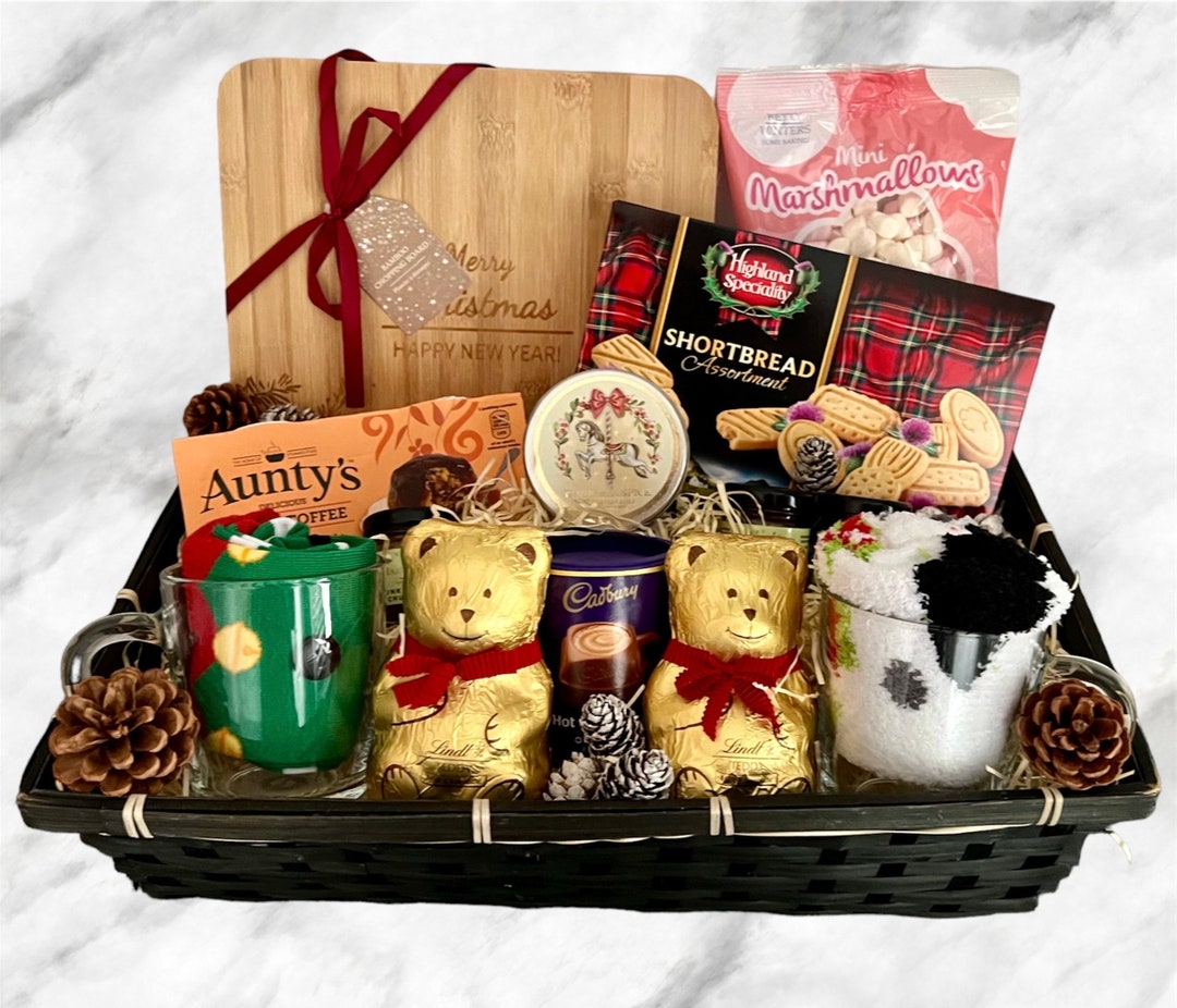 Couples Christmas Gift Hamper Self Care Gift Cosy Night in Gift Xmas Gift Hamper Christmas