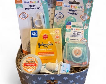 New Parent Survival Kit - Small | New Baby Hamper | Baby Shower | New Parent Gift | New Baby | Gender Reveal Party Gift