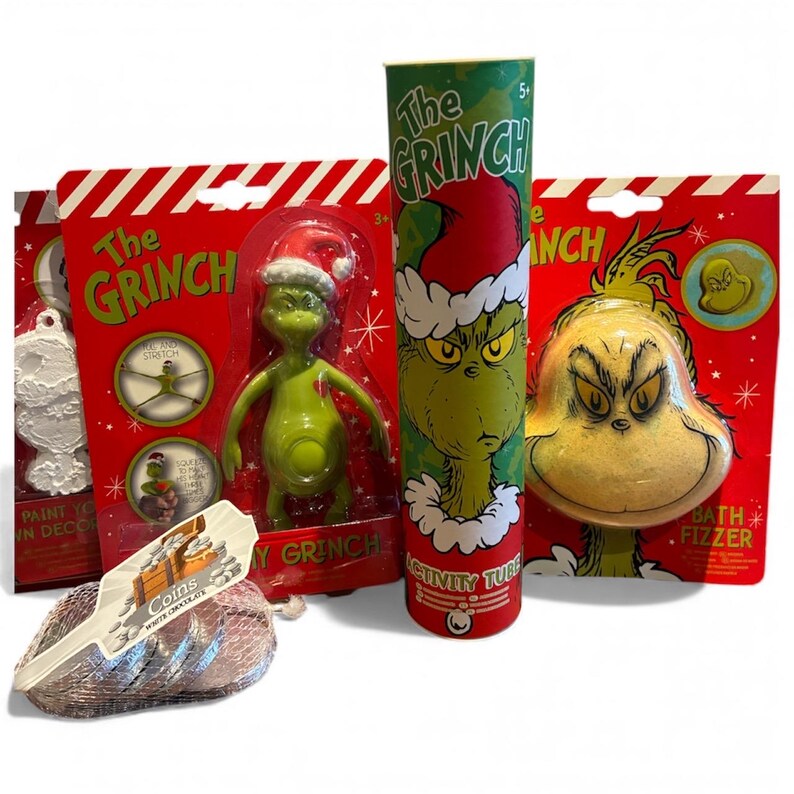 Cesta de Navidad / Caja de Nochebuena para niños / Caja de actividades navideñas para niños / Regalo de Navidad para niños / Cesta de Navidad para niños imagen 3