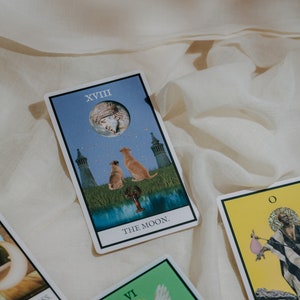 Black Tarot Cards Deck with Guidebook: Explore the Power of Divination with Our African Translation of Traditional Tarot deck image 4