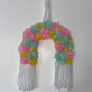 Rainbow wreath