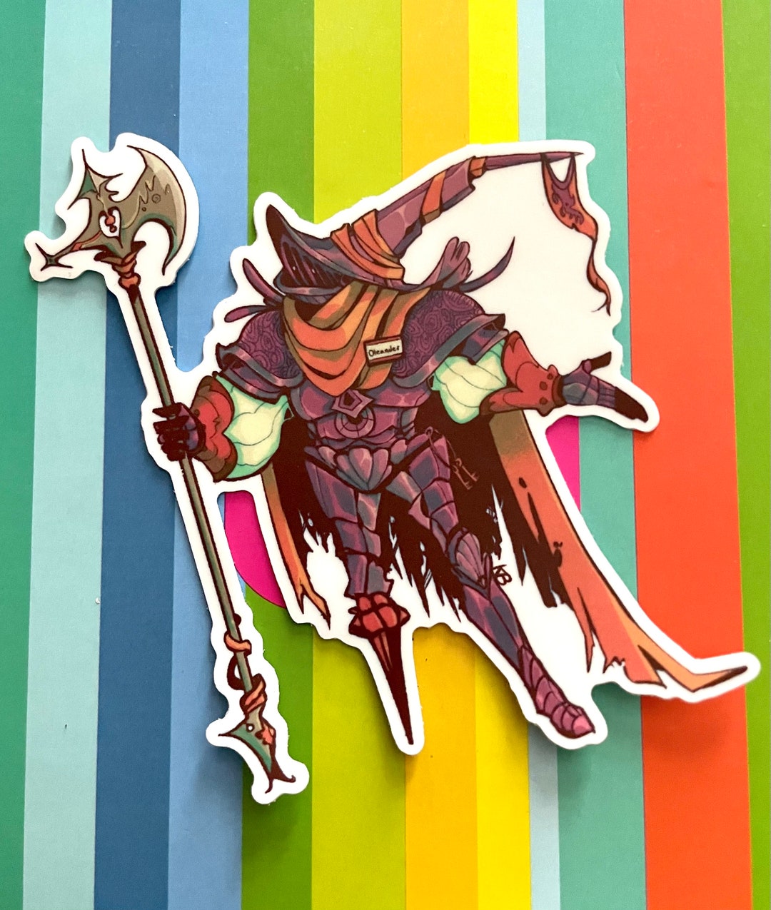 Knight Wizard Sticker Waterproof Vinyl 3x3 Inch - Etsy