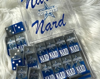 Custom Cowboys Domino Set