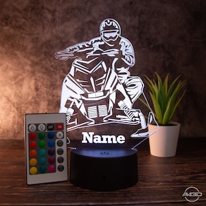 Personalisierbare LED Tischlampe aus Acryl mit Fußballtrikot – Das perfekte Geschenk für Fußballfans!