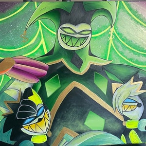 Mammon Acrylic Painting! (24x30)