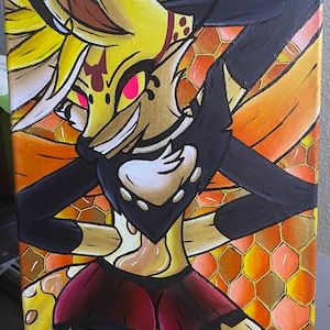 Beelzebub Acrylic Painting (11x14)