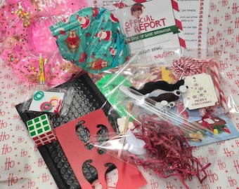 Elf Mischief Box: 12+ Christmas Elf Props, Accessories & Activities