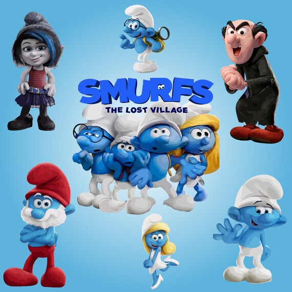 The Smurfs PNG the Smurfs Characters the Smurf Digital 