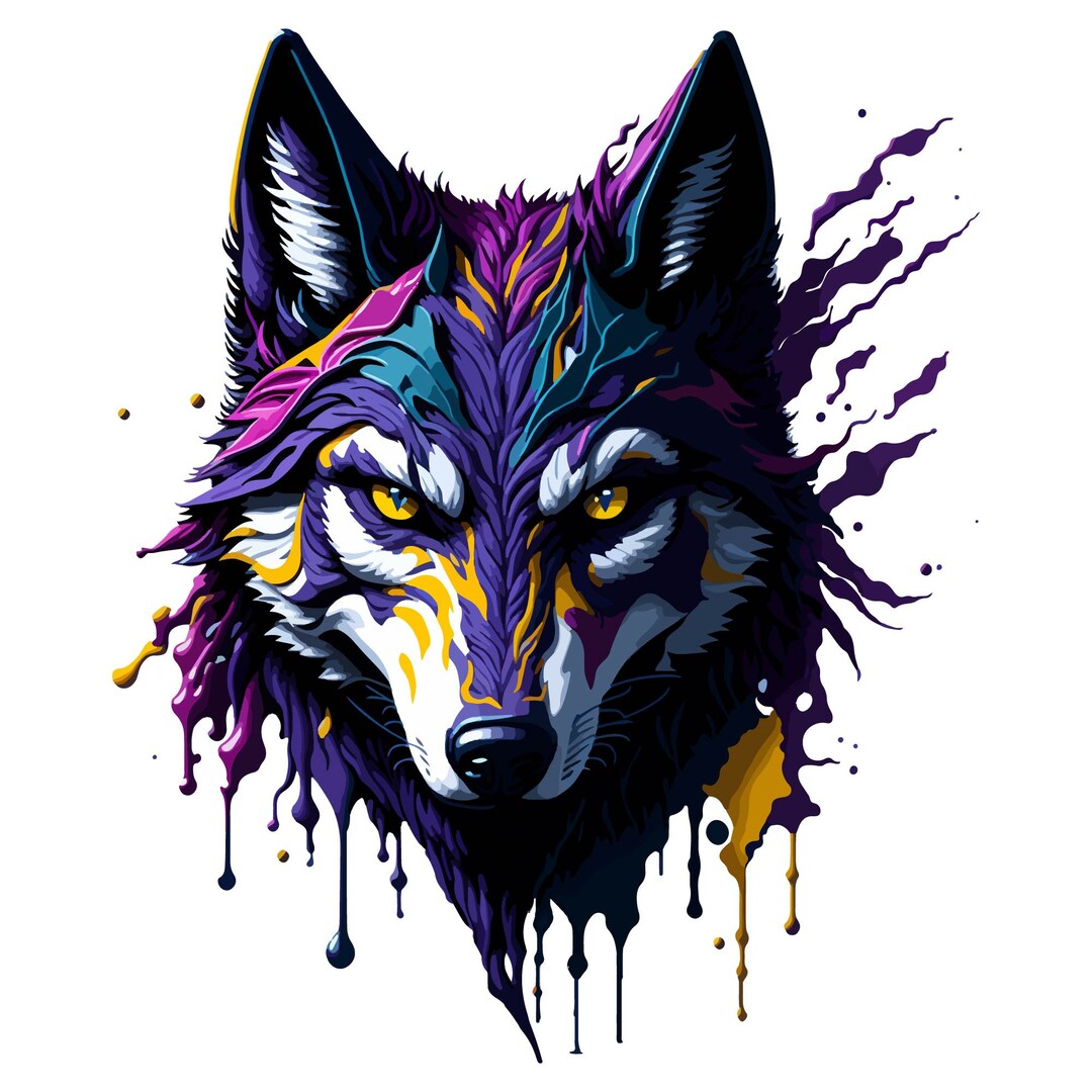 Wolf Art Wolf Art Wolf Skull Wolf Tumbler Wolf Pack Wolf Poster Wolf Wall Art Wolf Wall Decor