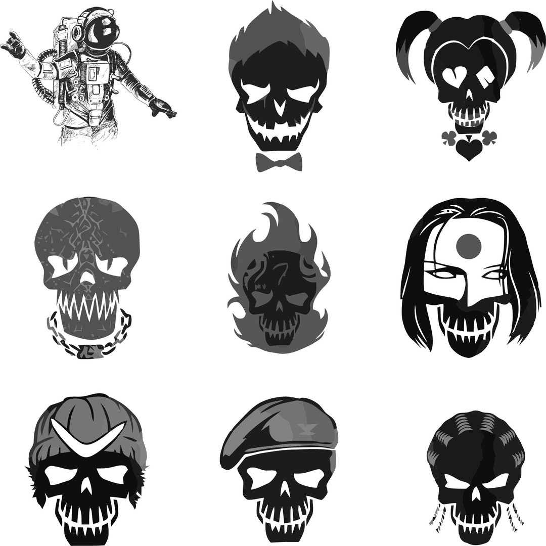 Harley Quinn Laptop Stickers Svg Harley Quinn Shirts Punisher Logo Svg