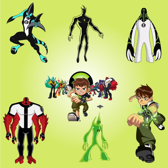 Ben 10 Printable Svg Bundle Ben 10 Unisex T-shirt PNG 7 -  Israel