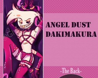 ANGELDUST Body Pillow - Angel Hazbin Hotel Dakimakura / pillow