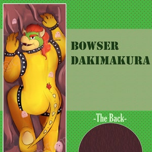 Male Bowser Body Pillow Etsy Australia