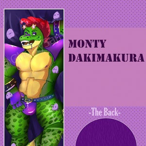 Montgomery Gator Body Pillow case/ Dakimakura Keychains
