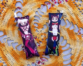 Husk & Angel  Dakimakura keychain - Hazbin Hotel