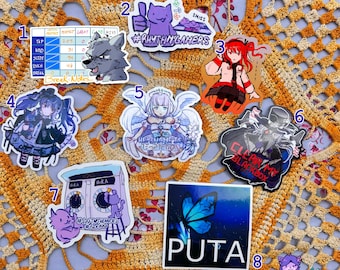 Rhythm Game Stickers - Maimai ddr vocaloid