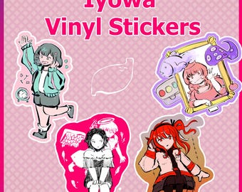 IYOWA Vinyl Stickers - Vocaloid heat abnormal living millenium IMAWANOKIWA kyu kurarin