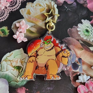 Daddy B Bowser Keychain