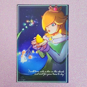 Cartão Postal Rosalina! - Princesa da galáxia.